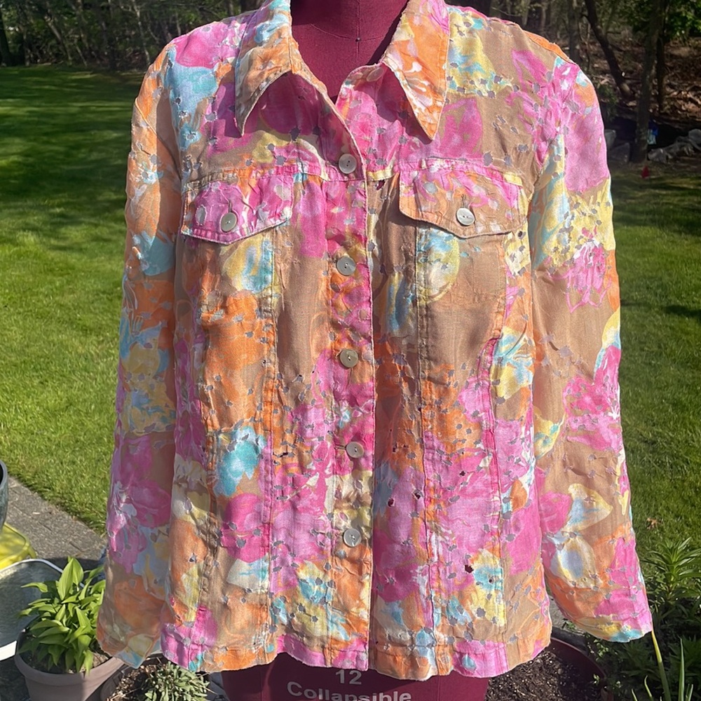 Ruby Rd size 2X Summer Shaket - Picture 7 of 12